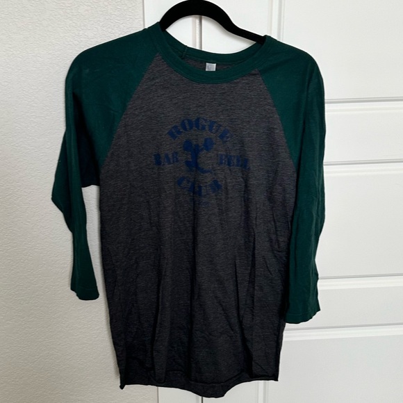 Rogue Barbell Club Raglan Tee - Picture 1 of 4